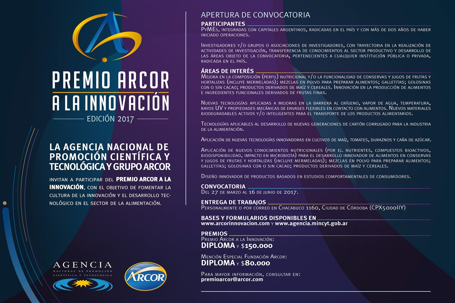 Premio Arcor a la Innovación 2017