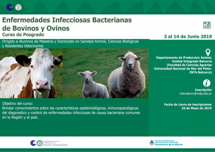 Curso de Enfermedades infecciosas bacterianas de bovinos y ovinos